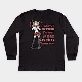 Best Birthday Gift Idea for Men/Women Anime and Manga Lover Kids Long Sleeve T-Shirt